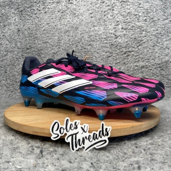 Adidas Copa Pure 2 Elite SG Soccer Players Pack Size 10 Men Blue Pink IG8695 main image 7